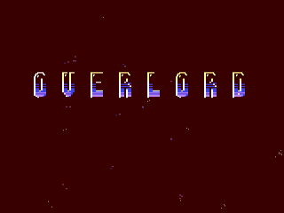 Overlord title screen for Commodore 64